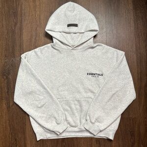 Essentials Gray Sweatshirt Hoodie Classic Design
